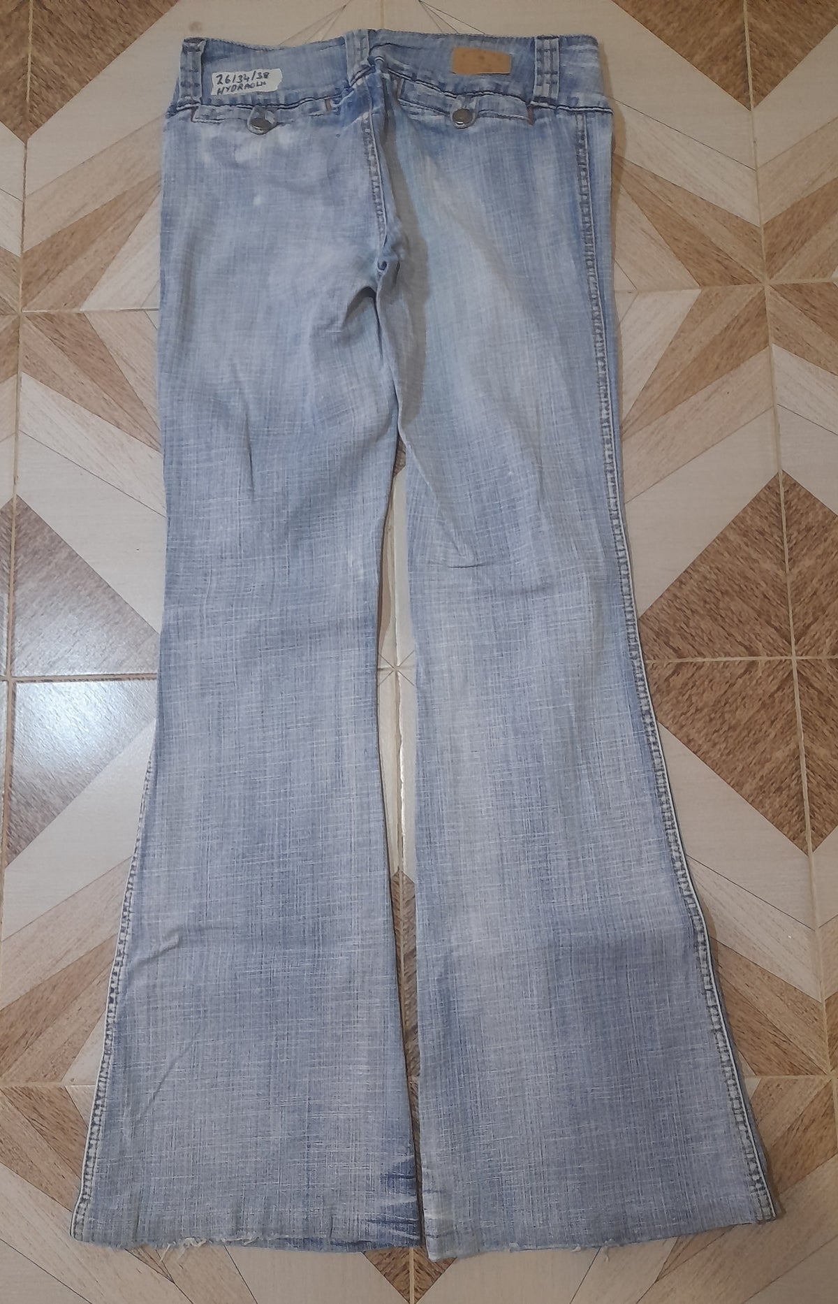 HYDRAULIC JEANS Waist 26" Hip 34" Length 38"
