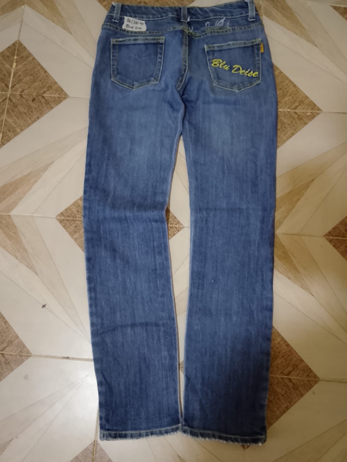 BLUE DICE JEANS Waist 26" Hip 36" Length 41"